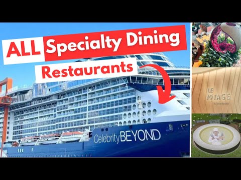 You won't regret eating at these specialty dining restaurants