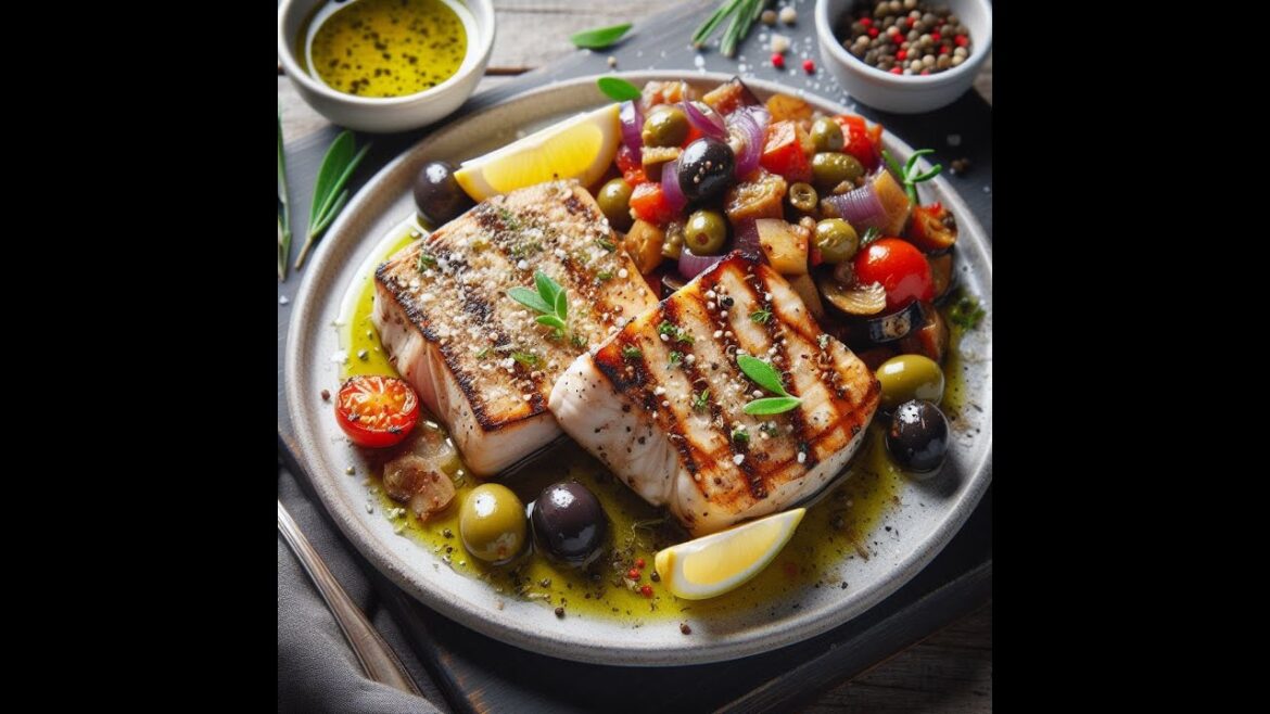 How to Cook Swordfish with Sicilian Style Tomato Sauce #recipe