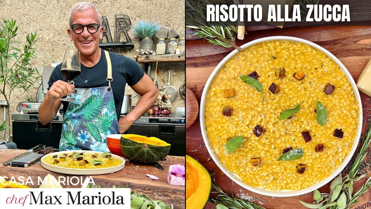RISOTTO ALLA ZUCCA come non lo hai mai fatto Ricetta di Chef Max