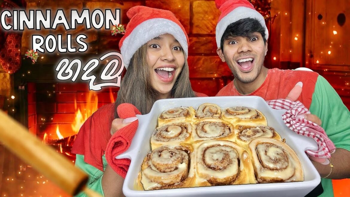 Cinnamon Rolls Recipe | Cooking with Yash and Hass - Episode 15