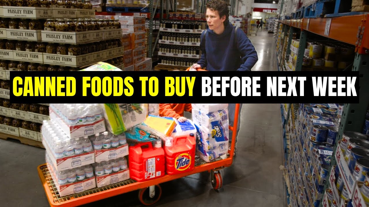 12 Essential Canned Foods to Stockpile Now in Your Prepper Pantry