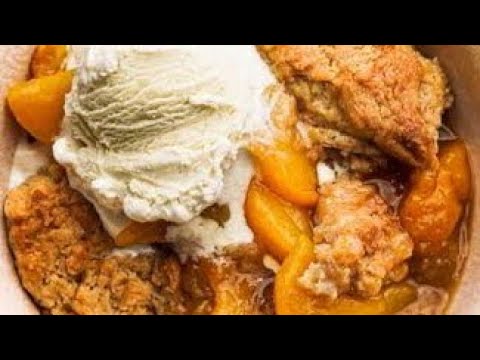 Peach Cobbler Cooking Today | Cooking With Brenda Gantt 2023 - Dining