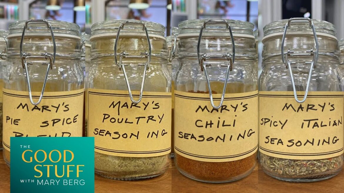 Mary Berg shares four easy homemade spice blends to keep in your pantry | The Good Stuff