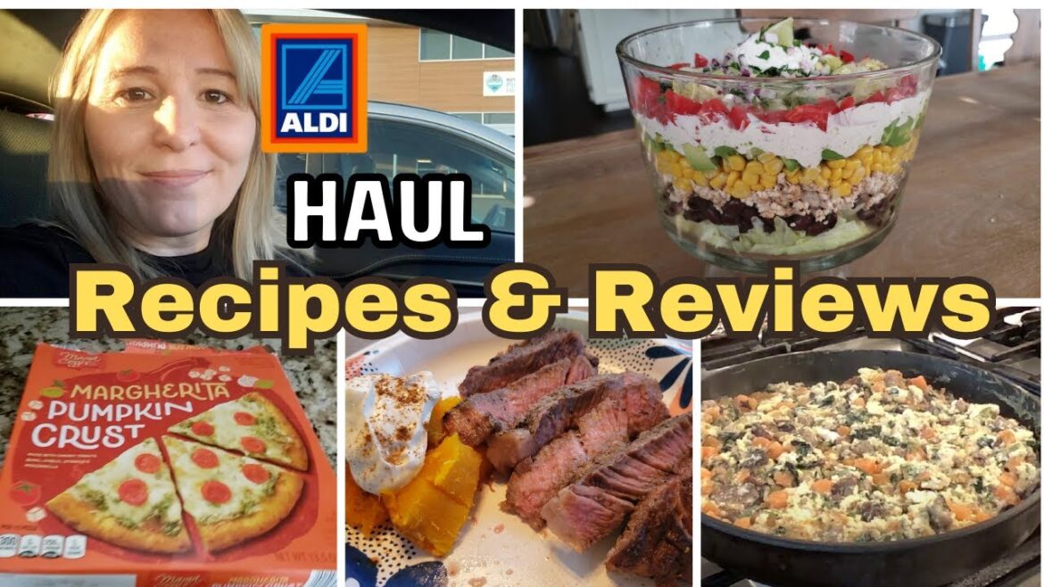 ALDI Haul Recipes & Reviews | Family Friendly Budget Meals | Fall Flavors