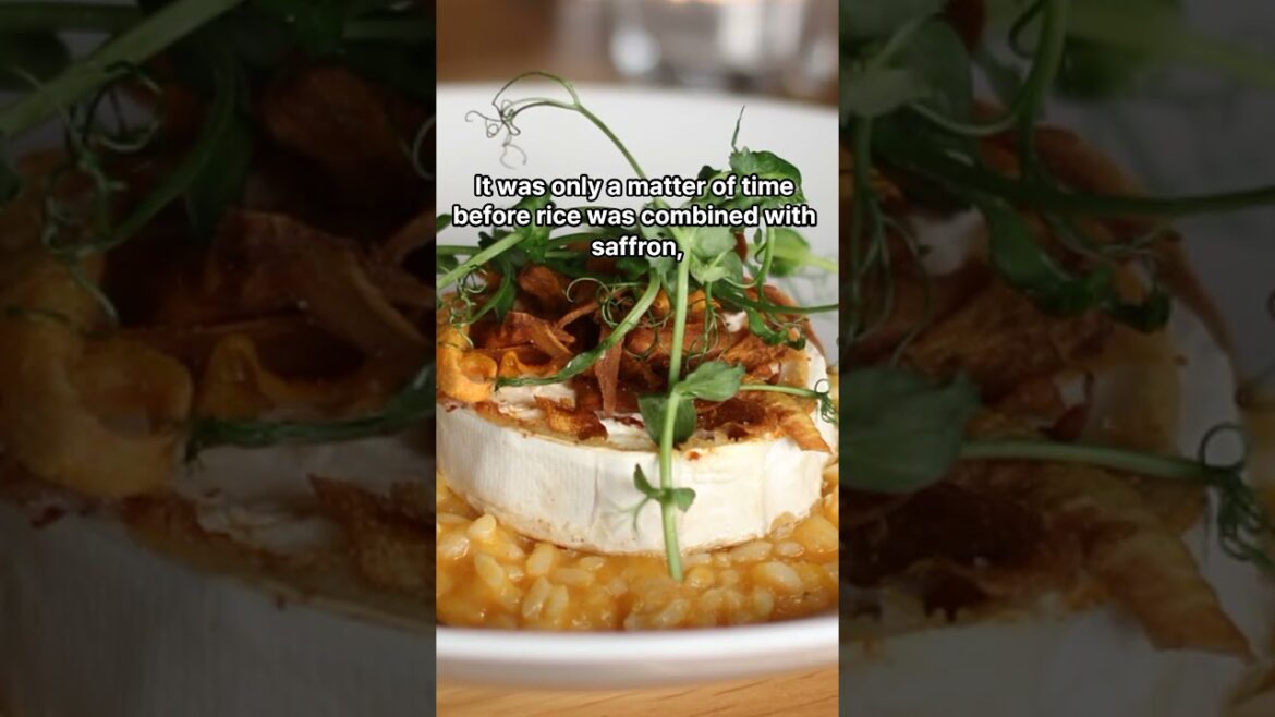 Italian rice dish Risotto #shorts