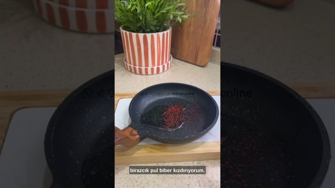 Zeytin Soslu Mantı Tarifi