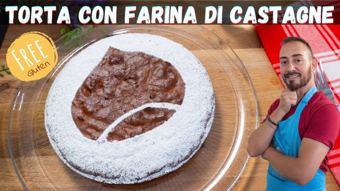 Torta con farina di castagne – Ricetta GLUTEN FREE Torta con farina di castagne - Ricetta GLUTEN FREE