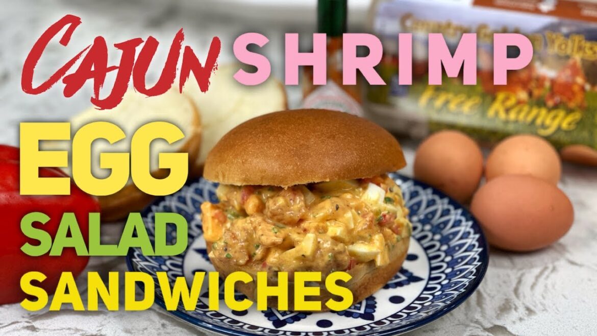 Cajun Shrimp Egg Salad Sandwiches Cajun Shrimp Egg Salad Sandwiches