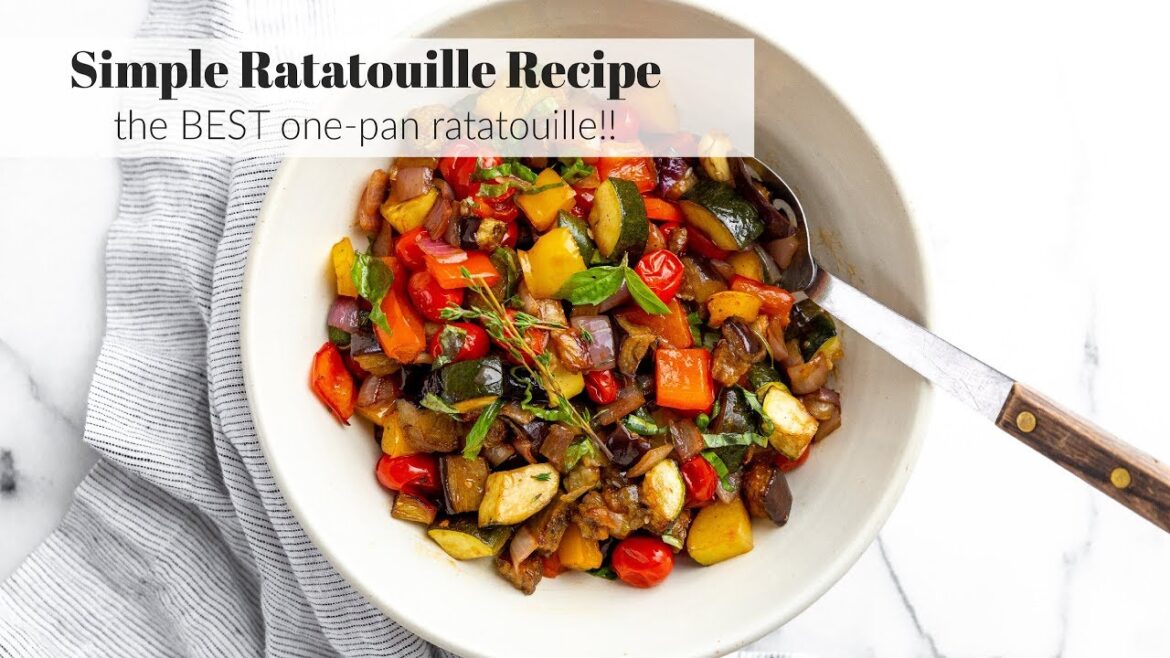Simple Ratatouille Recipe (plus the best ways to serve it!) Simple Ratatouille Recipe (plus the best ways to serve it!)