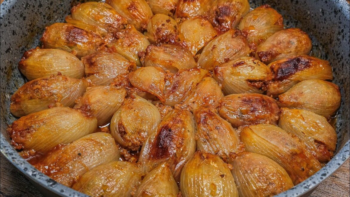 Сарми от лук | Соган долма | Турска рецепта Сарми от лук | Соган долма | Турска рецепта