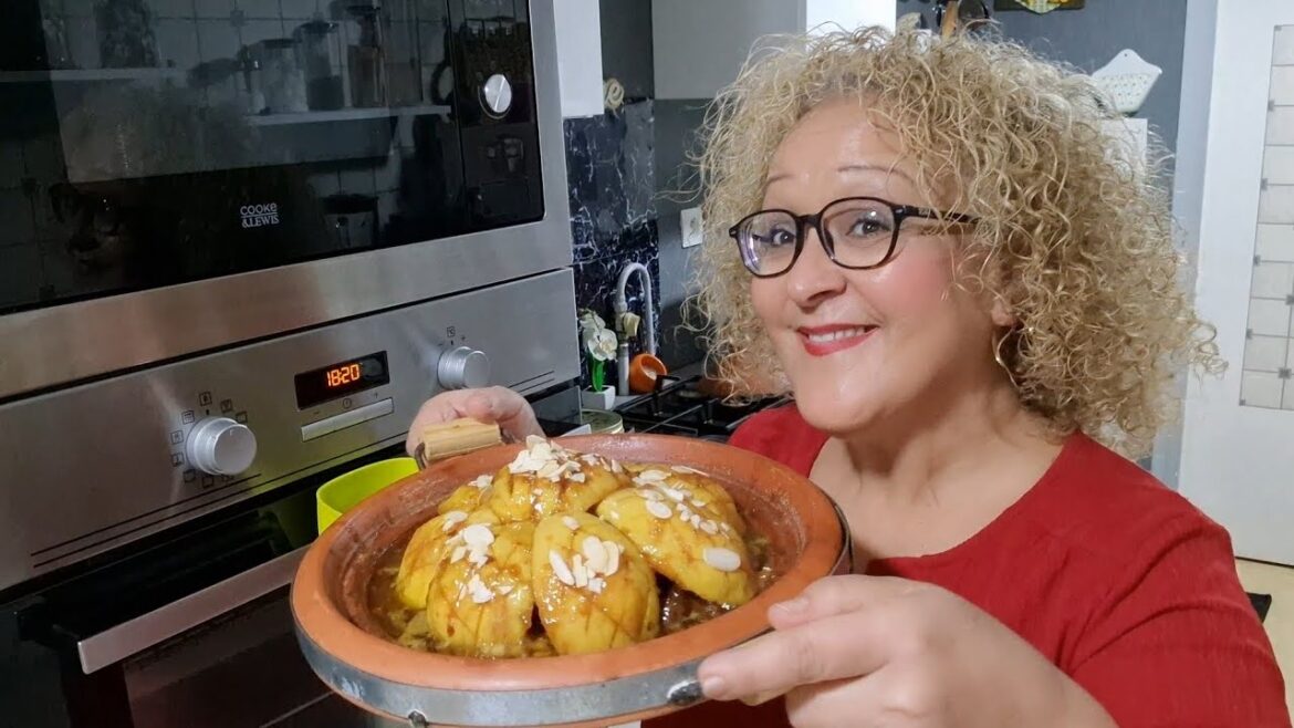 Tajine Marocaine d’agneau aux coings caramélisés, une délicieuse recette de saison