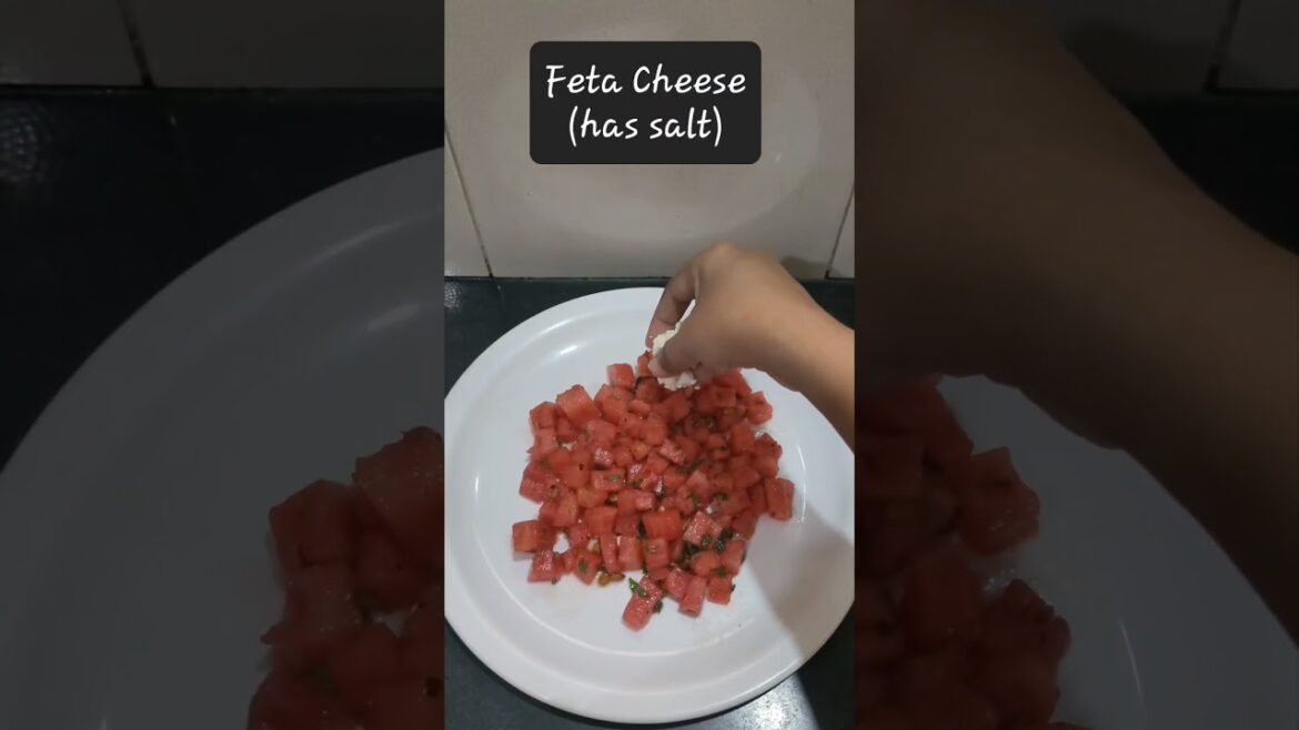 Watermelon Feta Salad