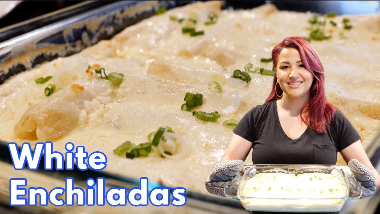 How to make THE BEST CREAMY Chicken Enchiladas (Encremadas) Recipe