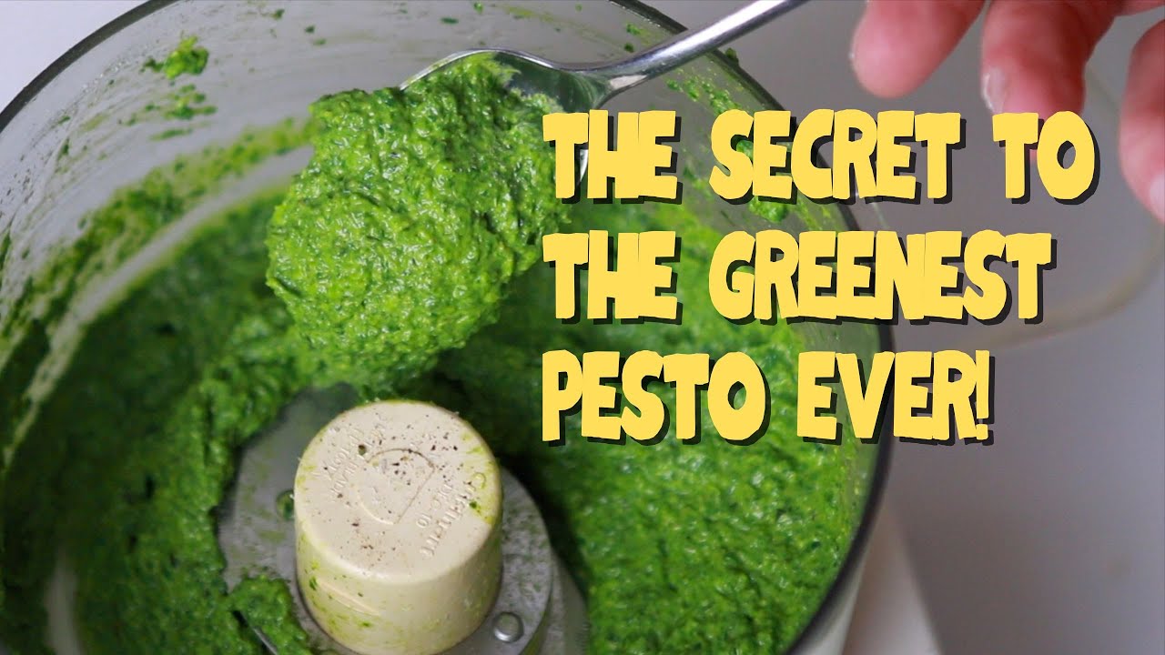 Never buy Pesto again! The best Basil Pesto recipe I have ever made