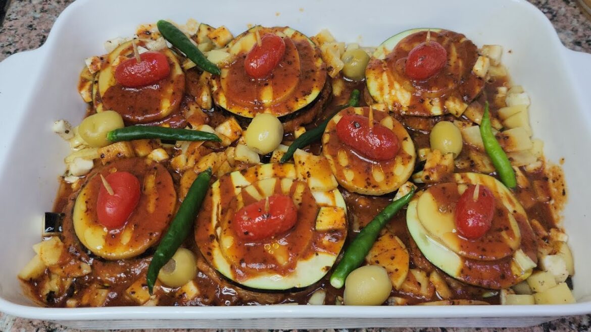 Eggplant kebab | Turkish kofta with potato and eggplant | baked kofta