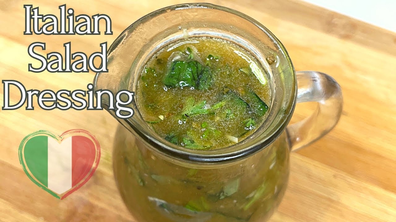 5Minute Authentic Italian Salad Dressing Recipe Dining and Cooking