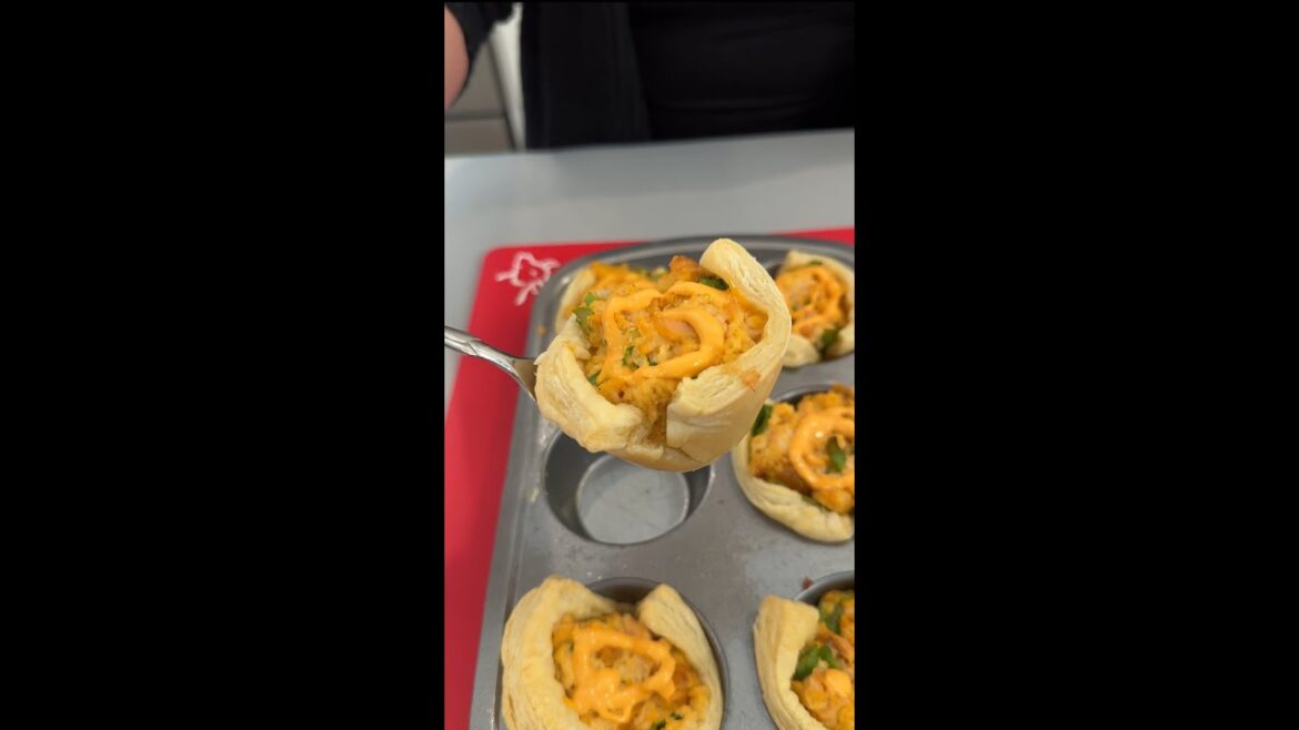 Scrumptious savory pastry puff