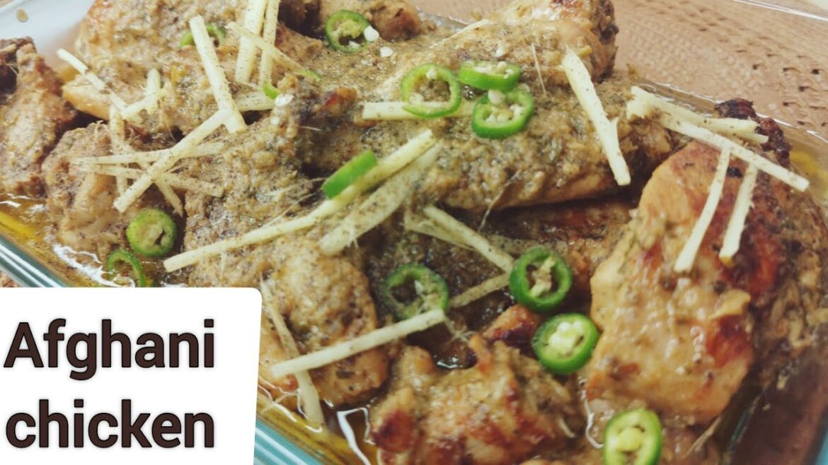 Afghani chicken /Creamy Chicken Afghani