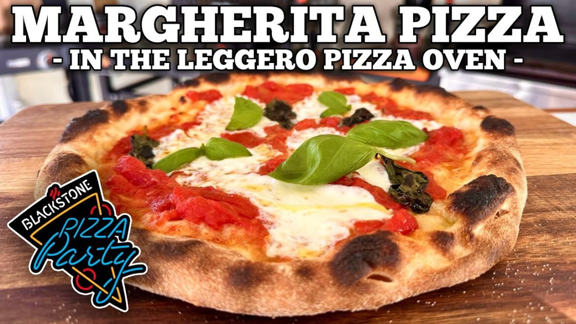 Blackstone Betty’s Margherita Pizza in the Leggero Pizza Oven Blackstone Betty's Margherita Pizza in the Leggero Pizza Oven
