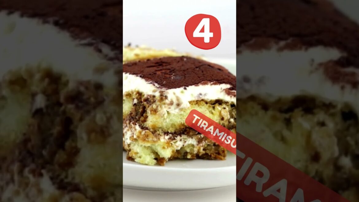 TOP 5 Italian Dessert. Buon Appetito!