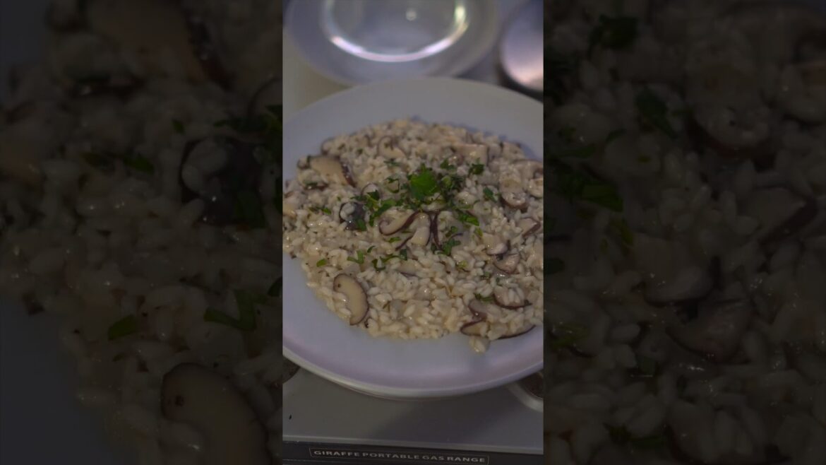 버섯 리조또 – mushroom risotto 버섯 리조또 - mushroom risotto