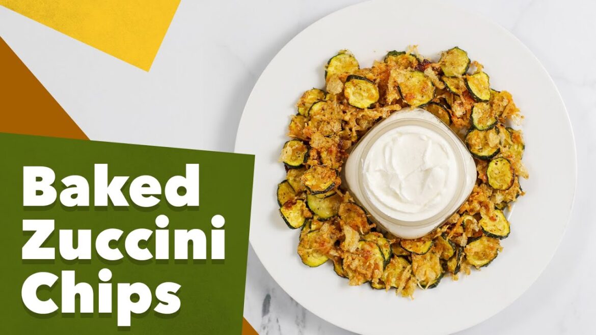 Keto Baked Zucchini Chips Recipe