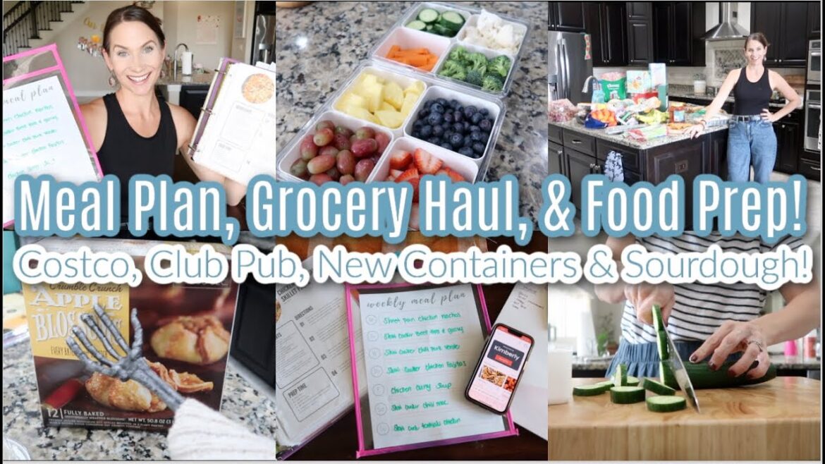 Huge Costco Grocery Haul, Weekly Meal Plan, & Food Prep! New Containers & Sourdough Starter! Huge Costco Grocery Haul, Weekly Meal Plan, & Food Prep! New Containers & Sourdough Starter!