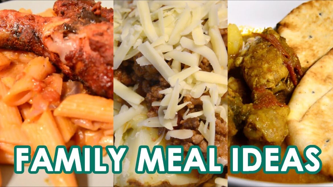 3 delicious family meals (with recipes) - Tandoori chicken pasta, keema jackets, chicken curry