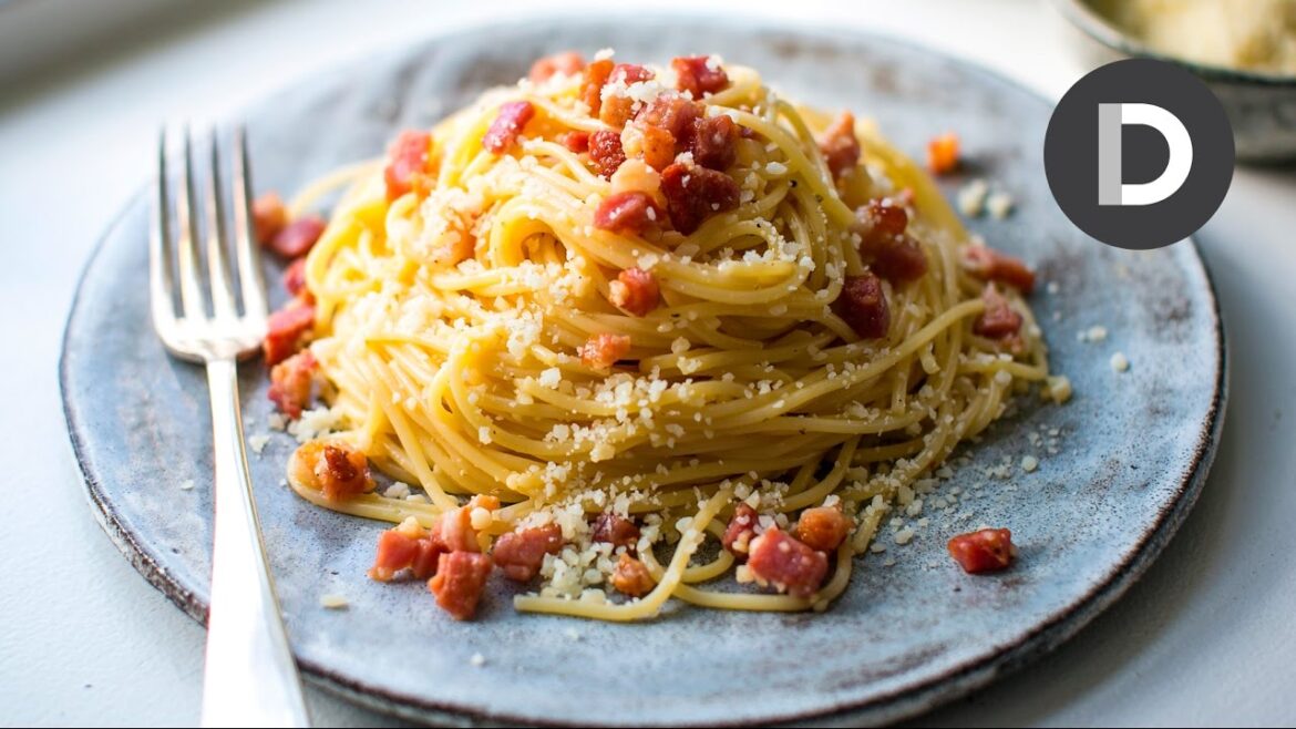 Easy Spaghetti Carbonara! Easy Spaghetti Carbonara!