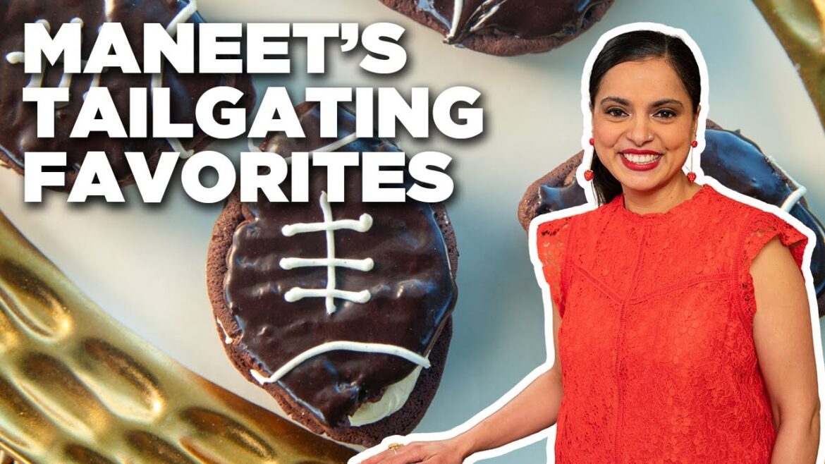 Maneet Chauhan Cooks Tailgating Favorites at Guy Fieri's Ranch | Guy's Ranch Kitchen | Food Network