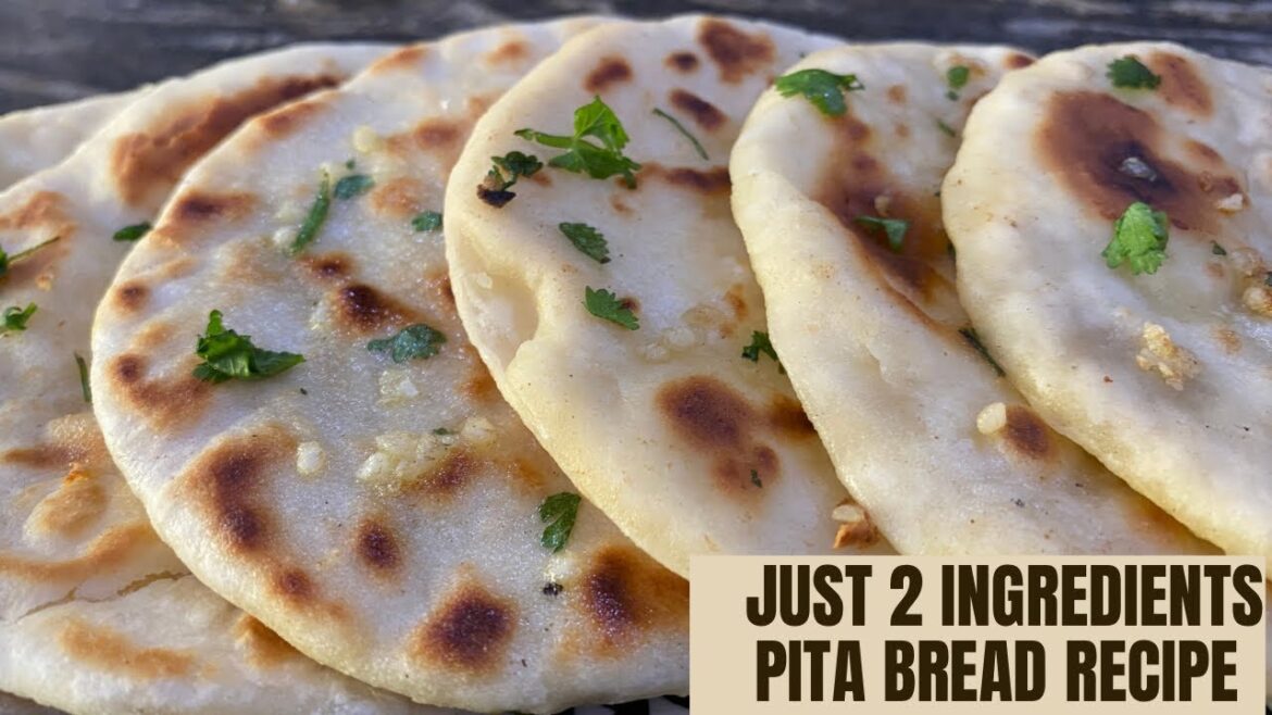 Just 2 Ingredients-Pita Bread Recipe (No Oven No yeast)Flatbread Recipe with SelfRaising flour Just 2 Ingredients-Pita Bread Recipe (No Oven No yeast)Flatbread Recipe with SelfRaising flour