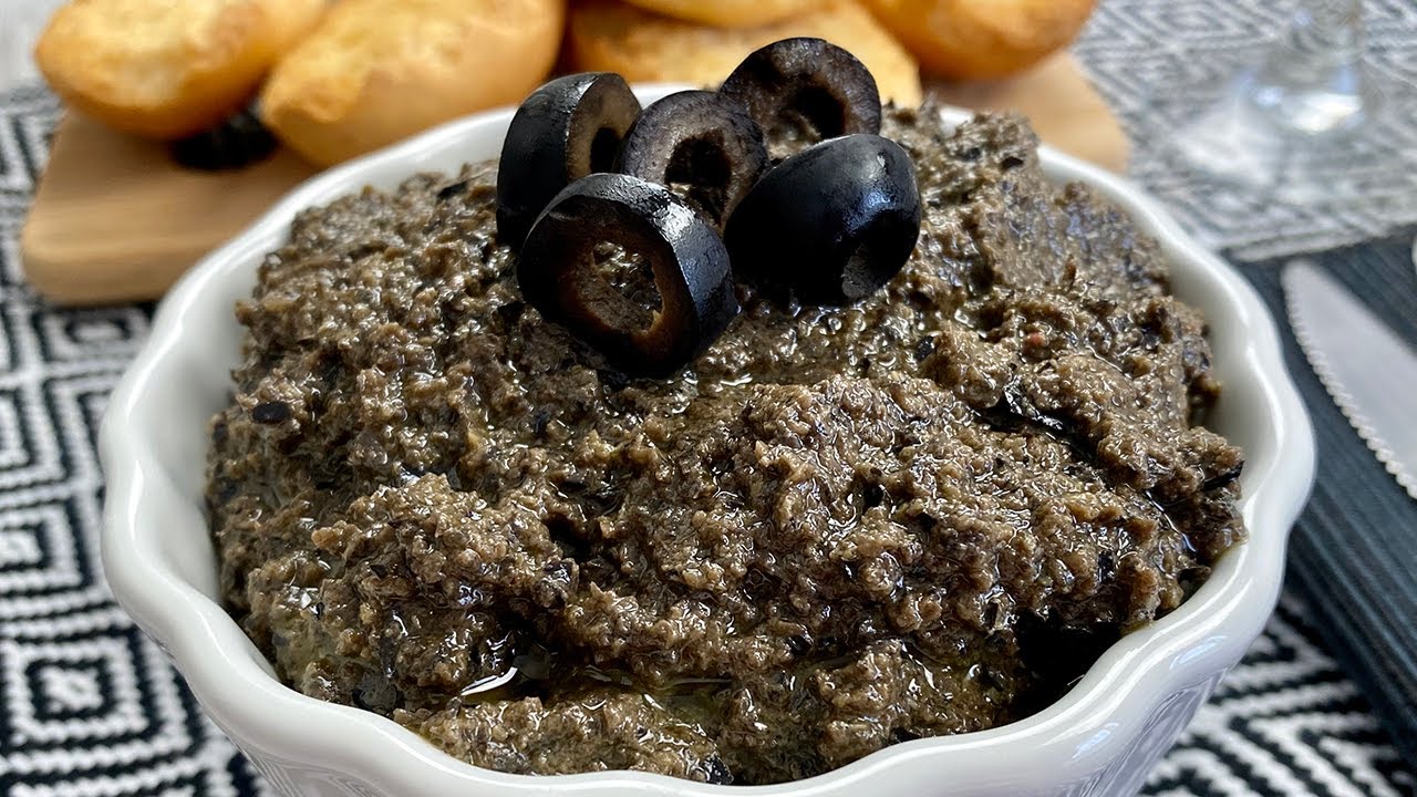 Tapenade Black Olive Pate Dining and Cooking