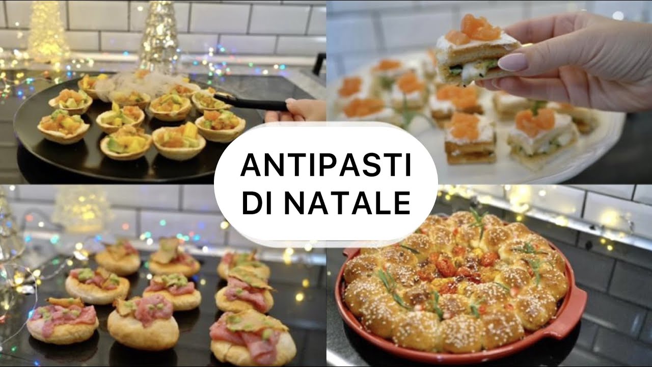 ⭐ 6 Antipasti di Natale, Solo migliori facili, buoni e eleganti