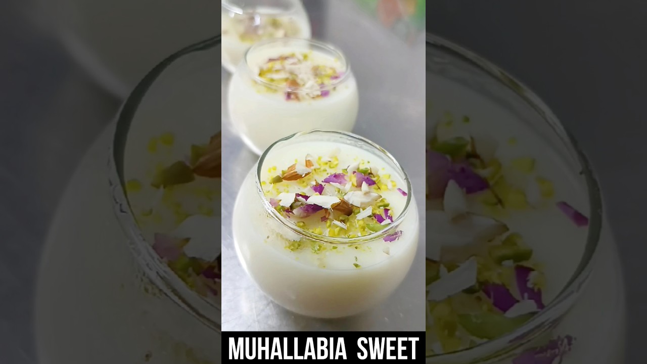 Muhallabia Dessert in Tamil Milk PuddingHow to Make Muhallabia Sweet