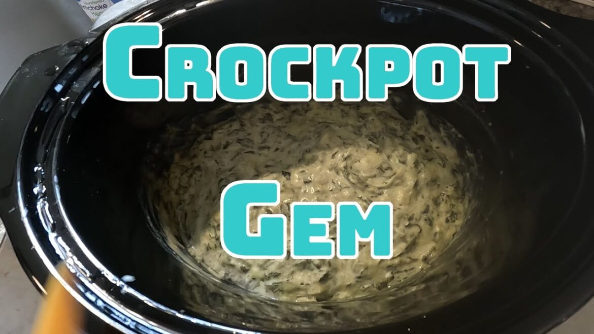 The Best, Easy to make Crockpot Spinach Dip {can be served as a meal, dressing or appetizer!} The Best, Easy to make Crockpot Spinach Dip {can be served as a meal, dressing or appetizer!}