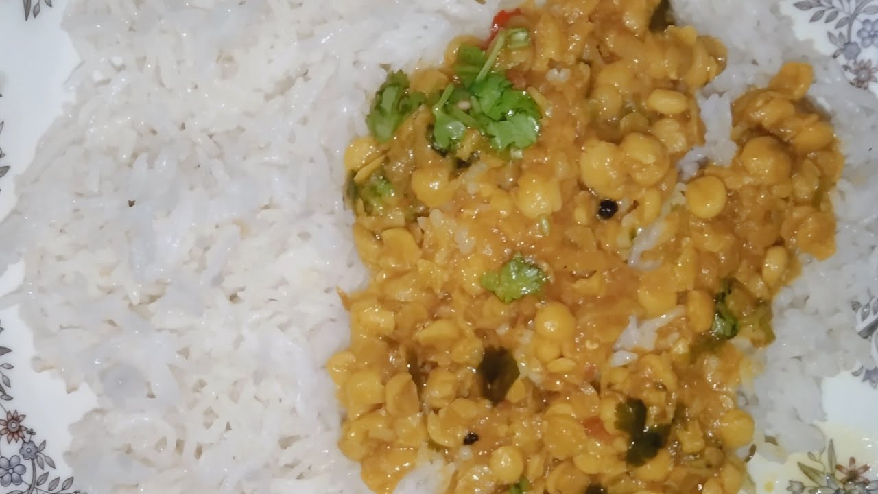 Chickpea Lentil Recipe by cooking and kitchen White Rice Dhaba