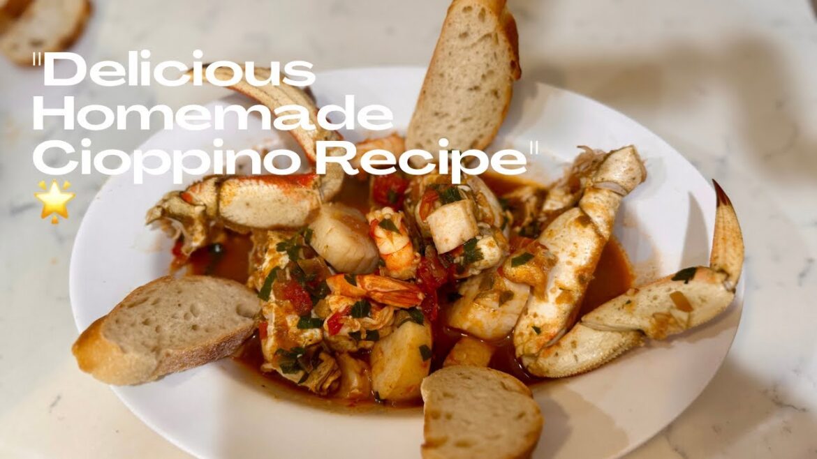 Delicious Homemade Cioppino Recipe