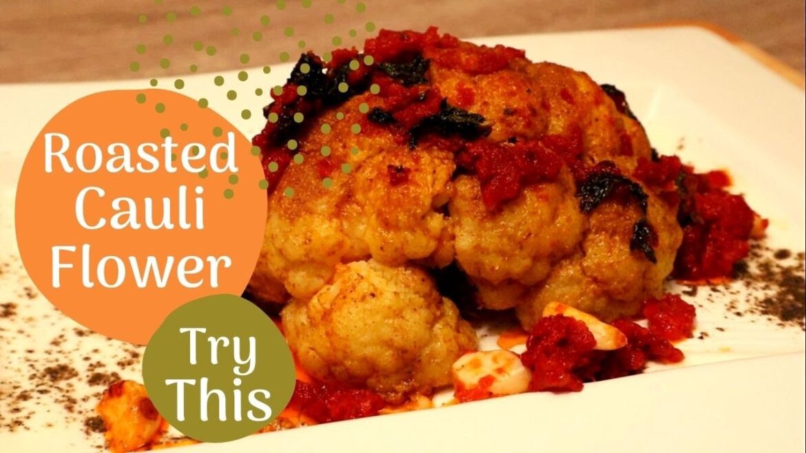 Roasted Garlic Cauliflower | Roasted cauliflower | Cauliflower with Sauce Roasted Garlic Cauliflower | Roasted cauliflower | Cauliflower with Sauce
