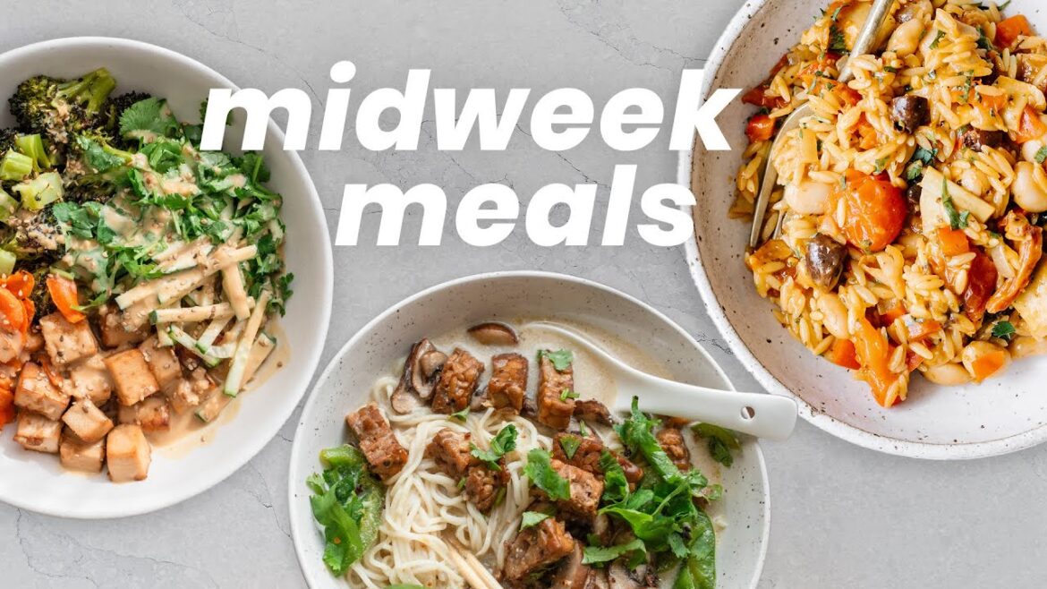 Midweek Dinner Meals (plant based) Midweek Dinner Meals (plant based)
