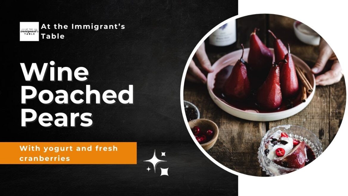 Make Pinot Noir Wine Poached Pears with Yogurt in 30 Minutes for a Perfect Romantic Christmas! Make Pinot Noir Wine Poached Pears with Yogurt in 30 Minutes for a Perfect Romantic Christmas!