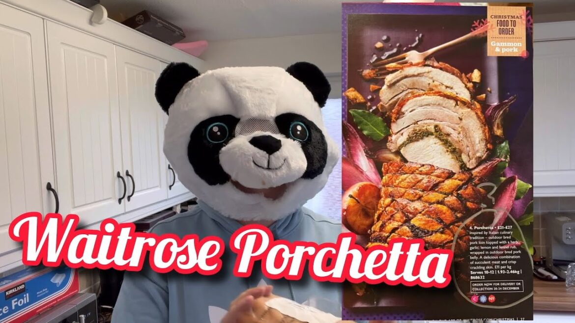 Waitrose Porchetta, Pork Loin Wrapped In Herbs and Pork Belly