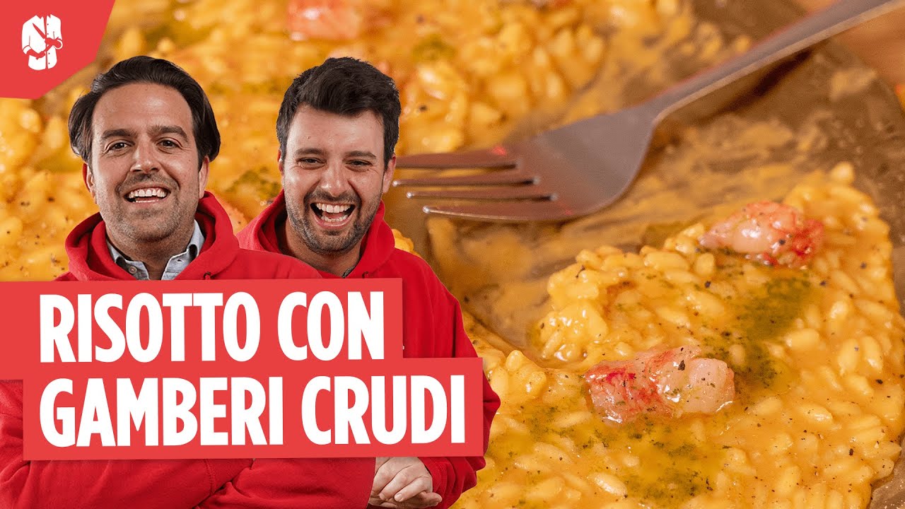 Risotto coi gamberi crudi CHEF in CAMICIA Dining and Cooking