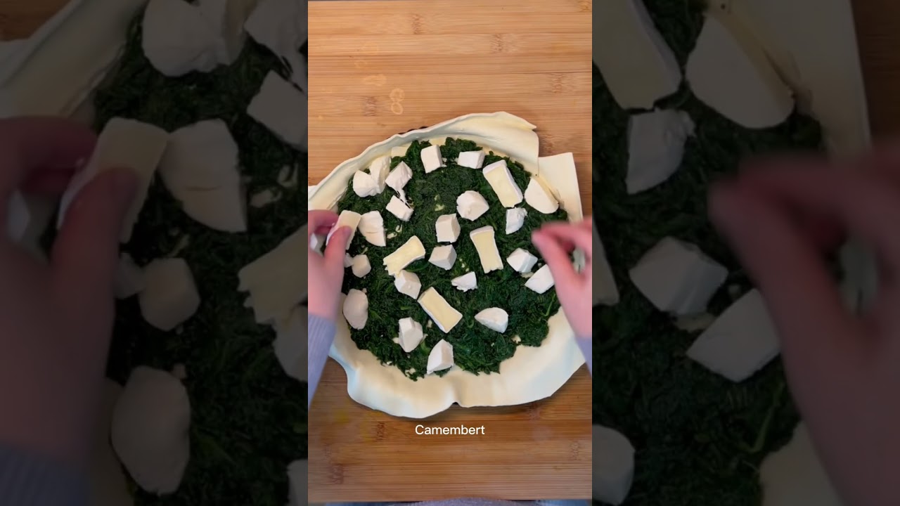 Very quick and easy spinach pie recipe #vegetarian #pie #spinachpie #