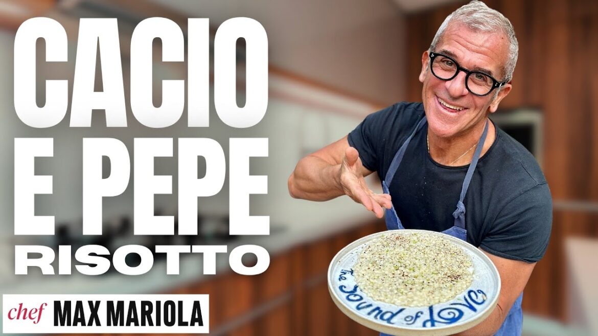 RISOTTO CACIO E PEPE (Ti svelo il Trucco per farlo Cremoso e Saporito) Ricetta di Chef Max Mariola RISOTTO CACIO E PEPE (Ti svelo il Trucco per farlo Cremoso e Saporito) Ricetta di Chef Max Mariola