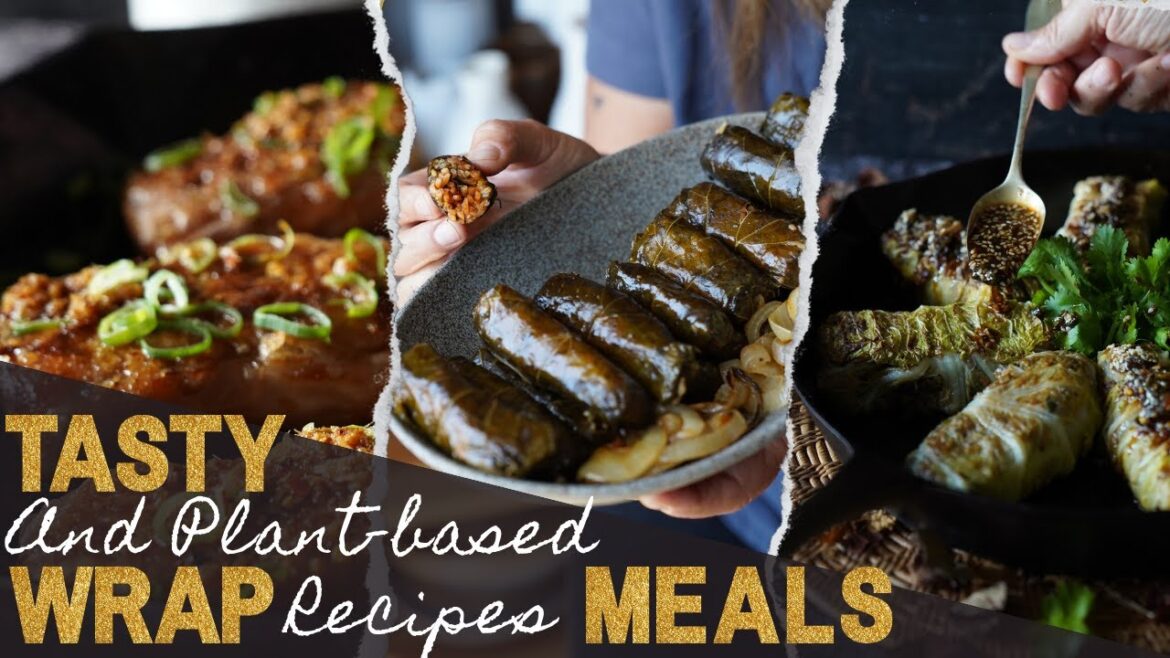 Transform Your Meals with These Plant-based and Tasty Wrap Recipes #wraprecipe #wrapmeals #vegan