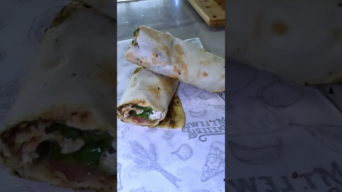 Traditional Lebanese Breakfast Manoush Zaatar ( oregano Pizza)