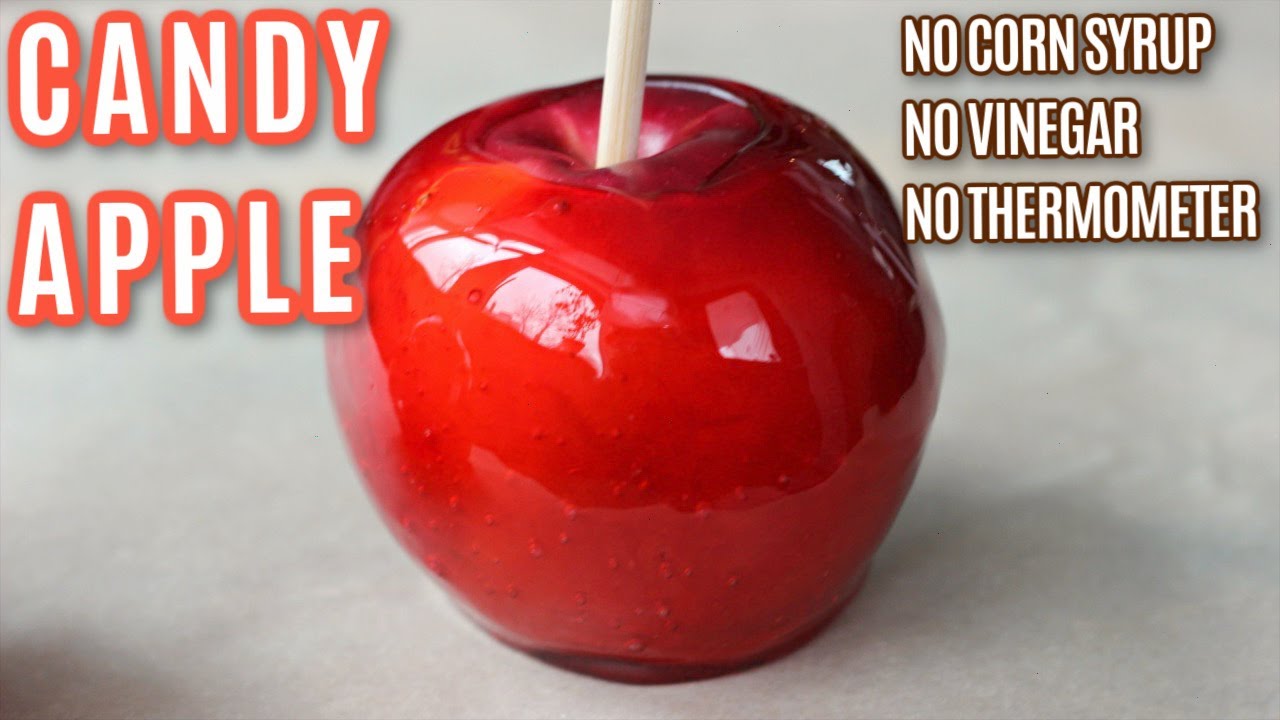 Candy Apple Recipe Without Corn Syrup | How To Make Candy Apples ...