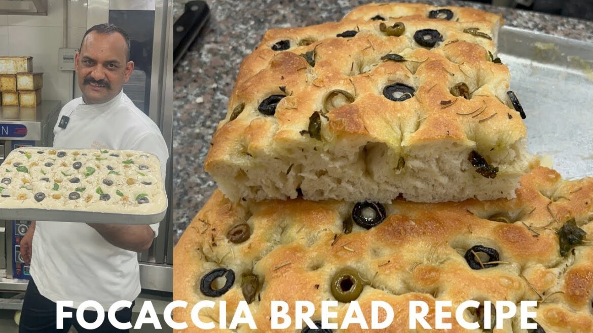 Focaccia Bread Recipe | How To Make The Best Focaccia Bread | Bread Recipe By Bhargain Ka Chef