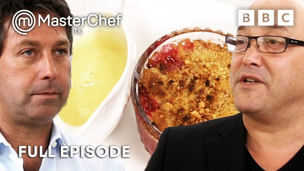 Rhubarb, Ginger and Honey Crumble Is A Delightful Dessert! | S6 E08 | Full Episode | MasterChef UK
