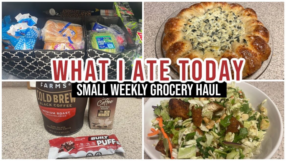 Simple Healthy What I Ate Today + Small Walmart Grocery Haul | Journey to Healthy Simple Healthy What I Ate Today + Small Walmart Grocery Haul | Journey to Healthy